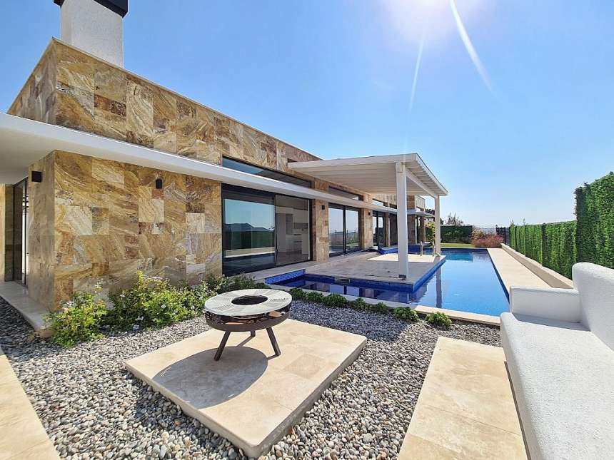 Luxury Bungalow In Ortakent, Bodrum - Firepit/BBQ