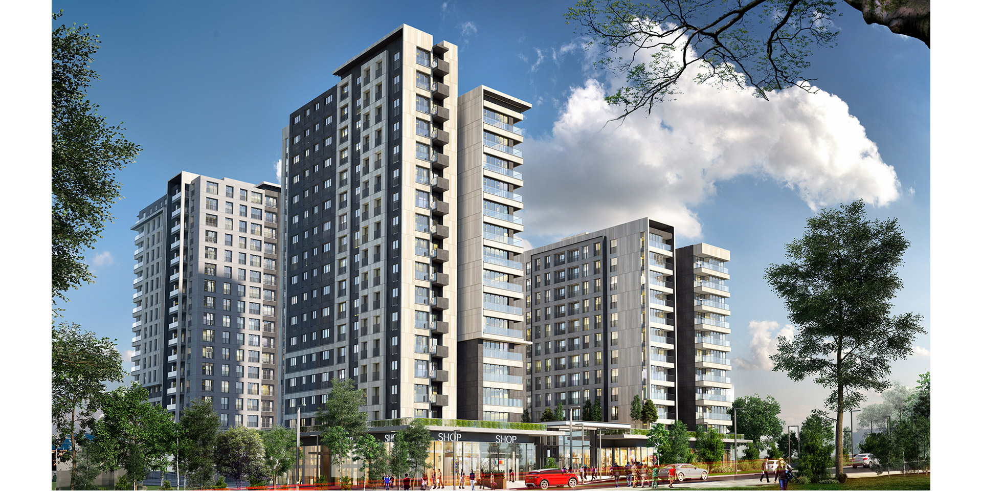 Off-Plan Sea View Asian Istanbul Property - Modern complex