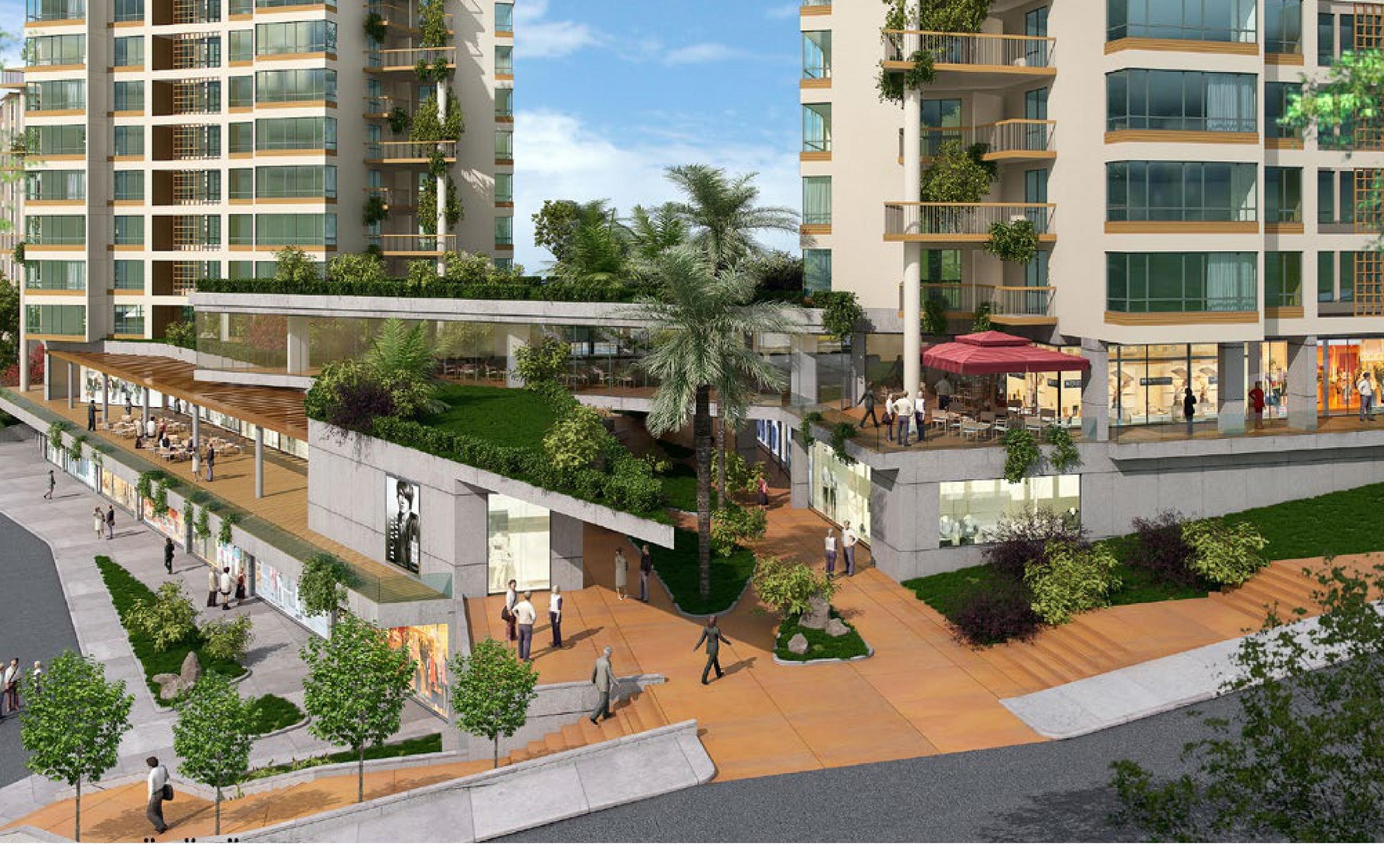 Istanbul Modern Apartments - Key Ready - On-site dining