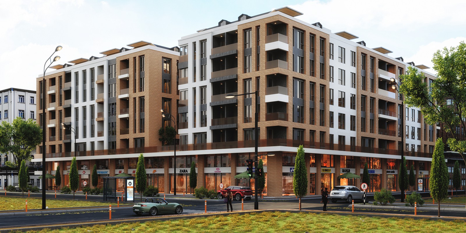 Off-Plan Istanbul Smart Homes - Shops, cafes and restaurants 