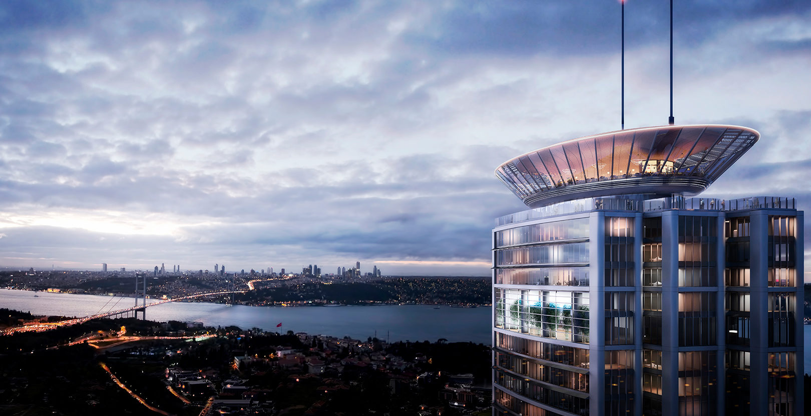 Luxury Asian Istanbul Apartments - Uskudar - Option of a panoramic sea view