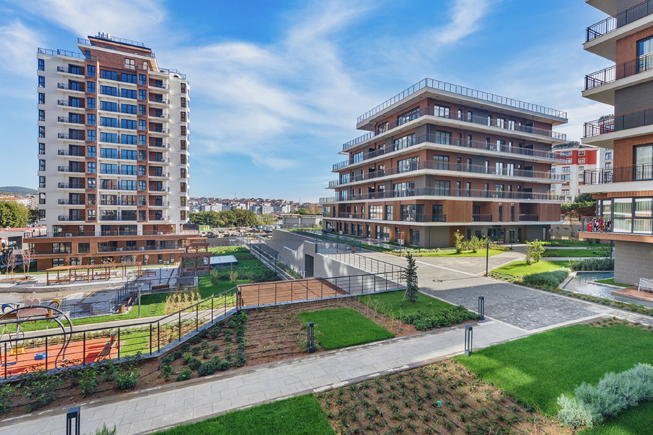Luxury Apartments In Istanbul Asian - Main view of the complex