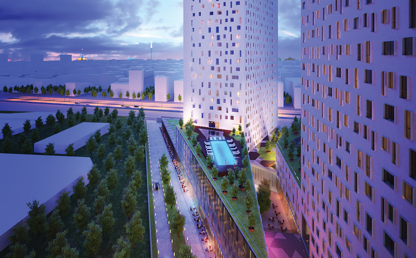 Istanbul Investment Apartments - Guaranteed Income - Hotel and Spa concept