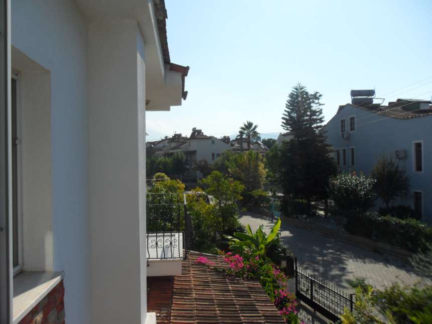 Semi-Detached Villa In Calis - Balcony views