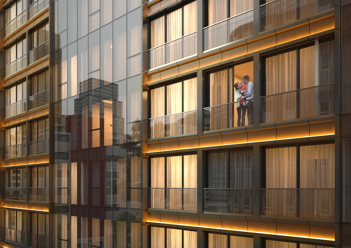 City Centre Istanbul Investment Property - French balconies