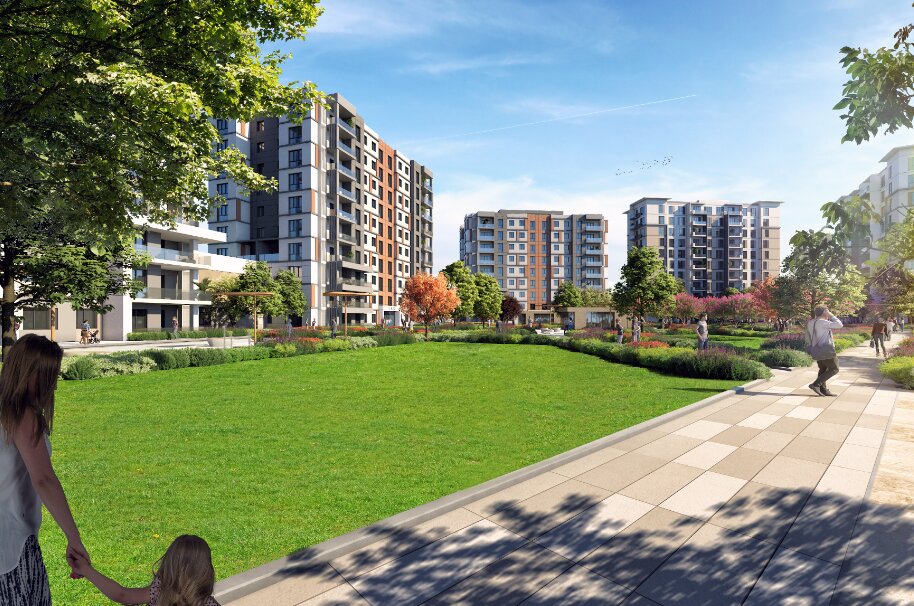 Nature Views Istanbul Apartments - Off-Plan - Vast communal gardens