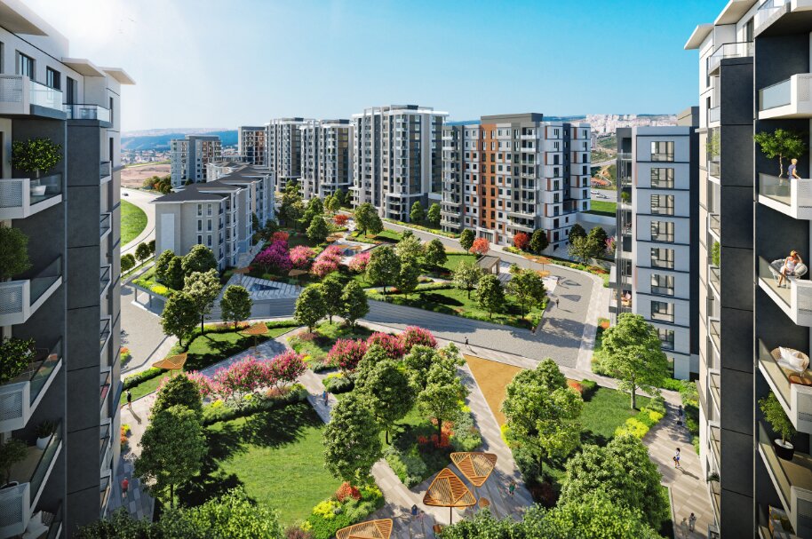 Nature Views Istanbul Apartments - Off-Plan - Modern complex