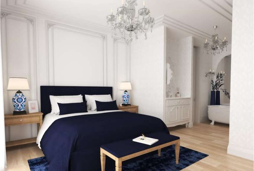 Stone Sea Front Villas - Turkbuku - Master bedroom