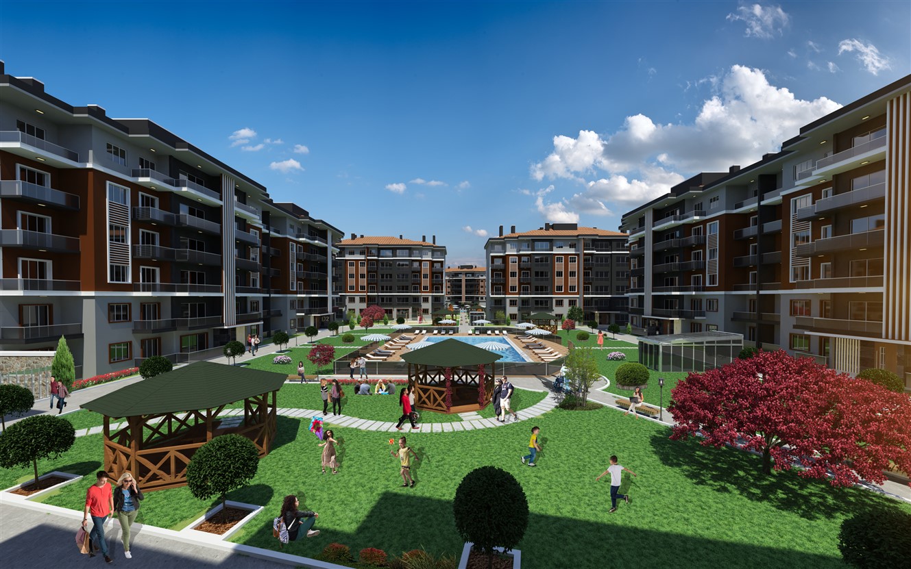 Luxury Istanbul Apartments - Bargain Prices - Low-rise complex