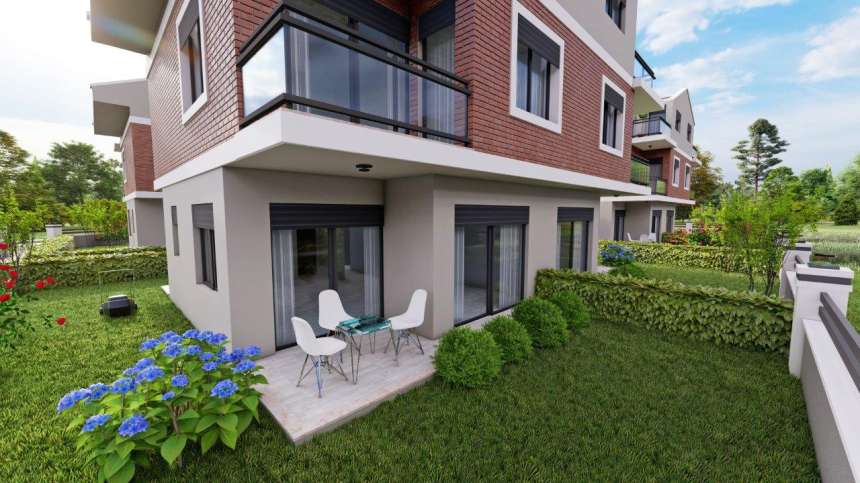 Fethiye Town Luxury Villas - Private gardens and terraces