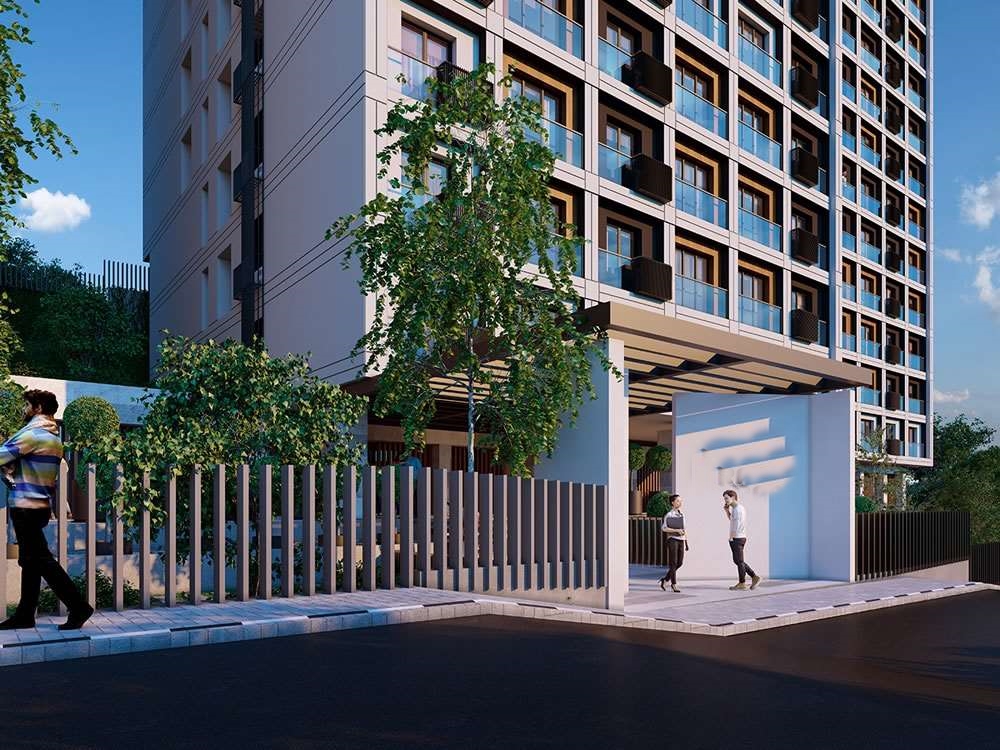 Istanbul City Centre Apartments - Off-Plan - Walled and gated