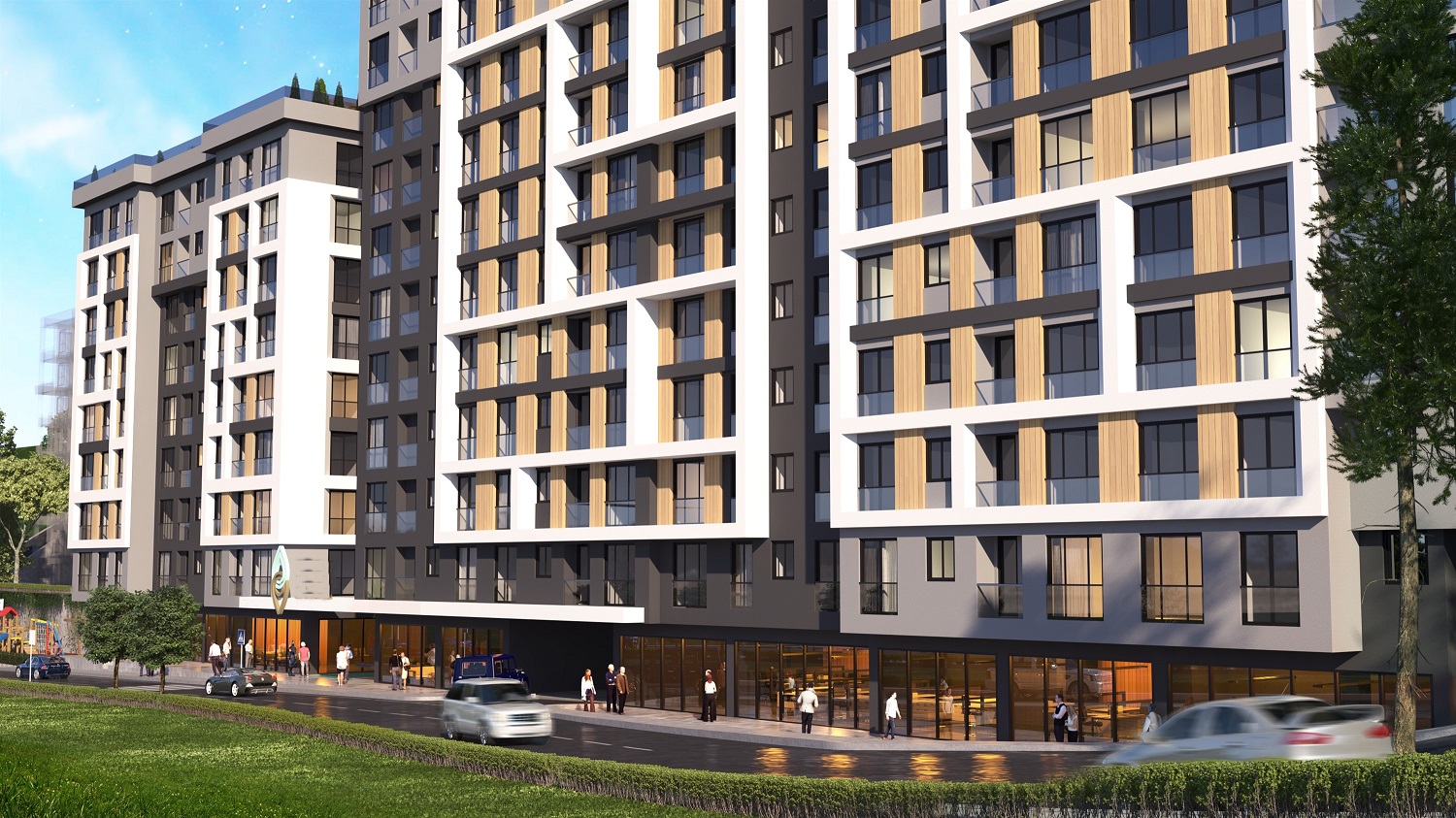 Istanbul City Centre Investment Apartments - Shops on site