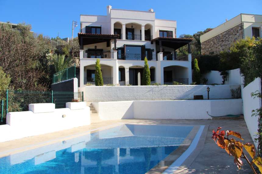 Sea View Luxury Yalikavak Villa - Detached villa and private pool