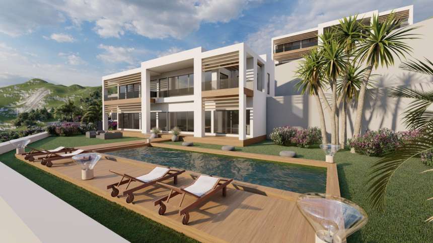 Contemporary Sea View Villa - Yalikavak - Private pool