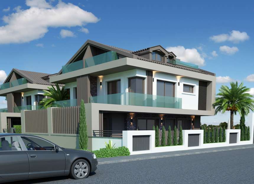 Semi-Detached Fethiye Villas - Off-Plan - Luxury villas