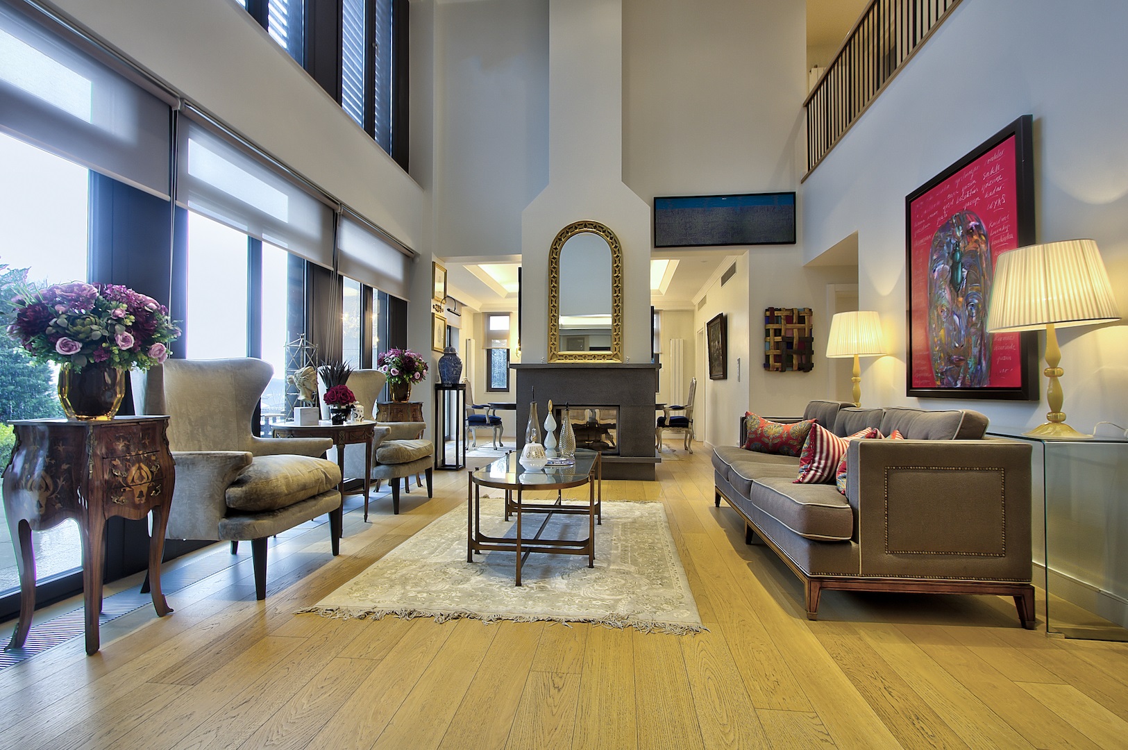 Prestigious Nature View Istanbul Villa - Vast lounge