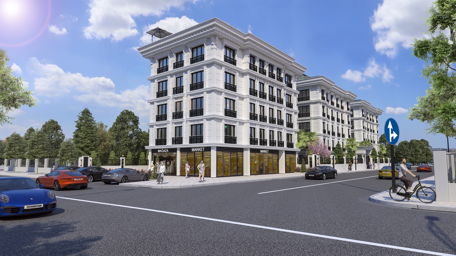 Istanbul Luxury Beach Apartments - On-site shopping