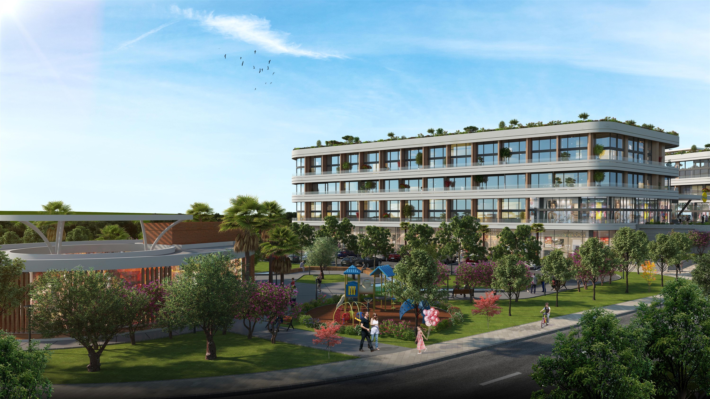 Sea View Istanbul Smart Apartments - Landscaped gardens