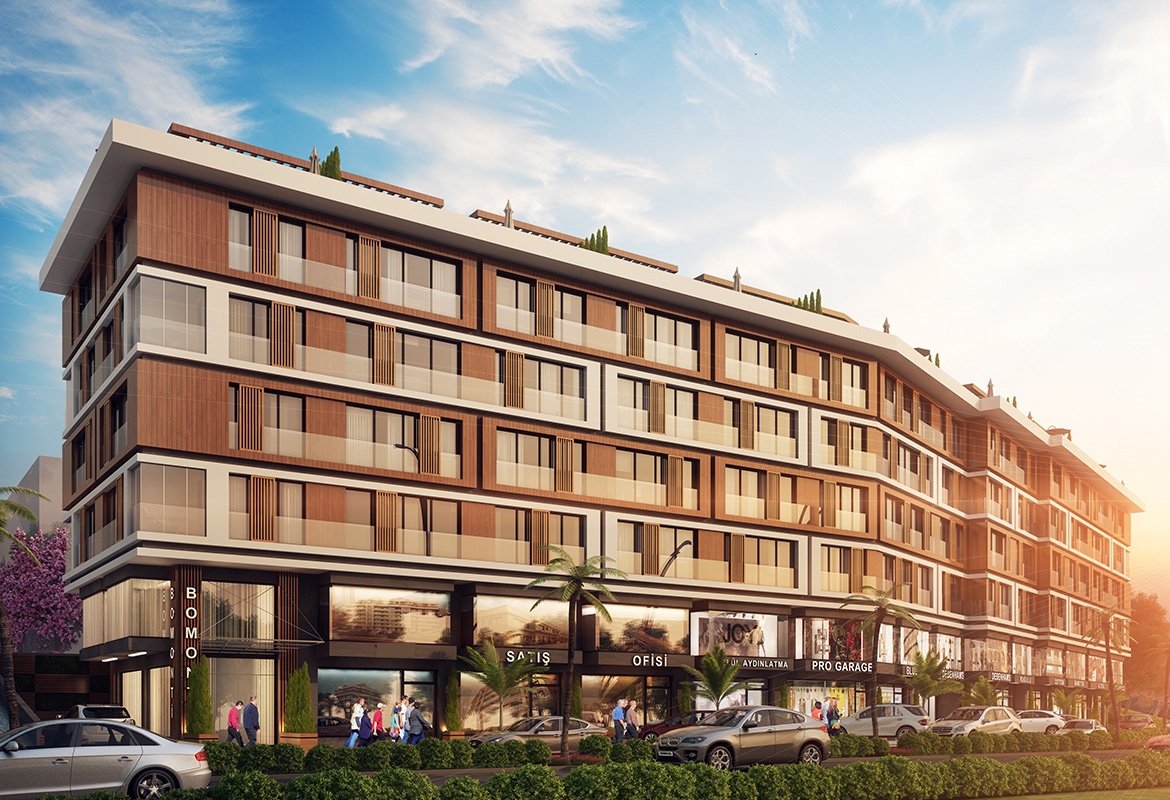 Turnkey City Centre Istanbul Apartments - Boutique complex