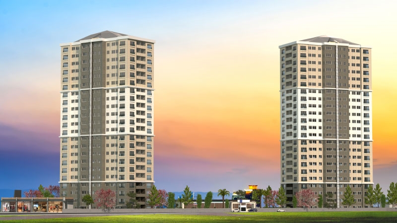 Sea View Apartments - Istanbul Asian - Two apartment blocks