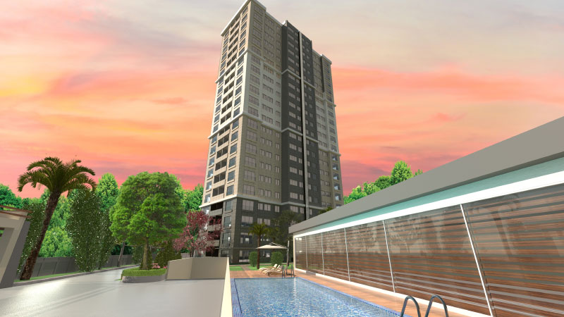 Sea View Apartments - Istanbul Asian - Outdoor pool