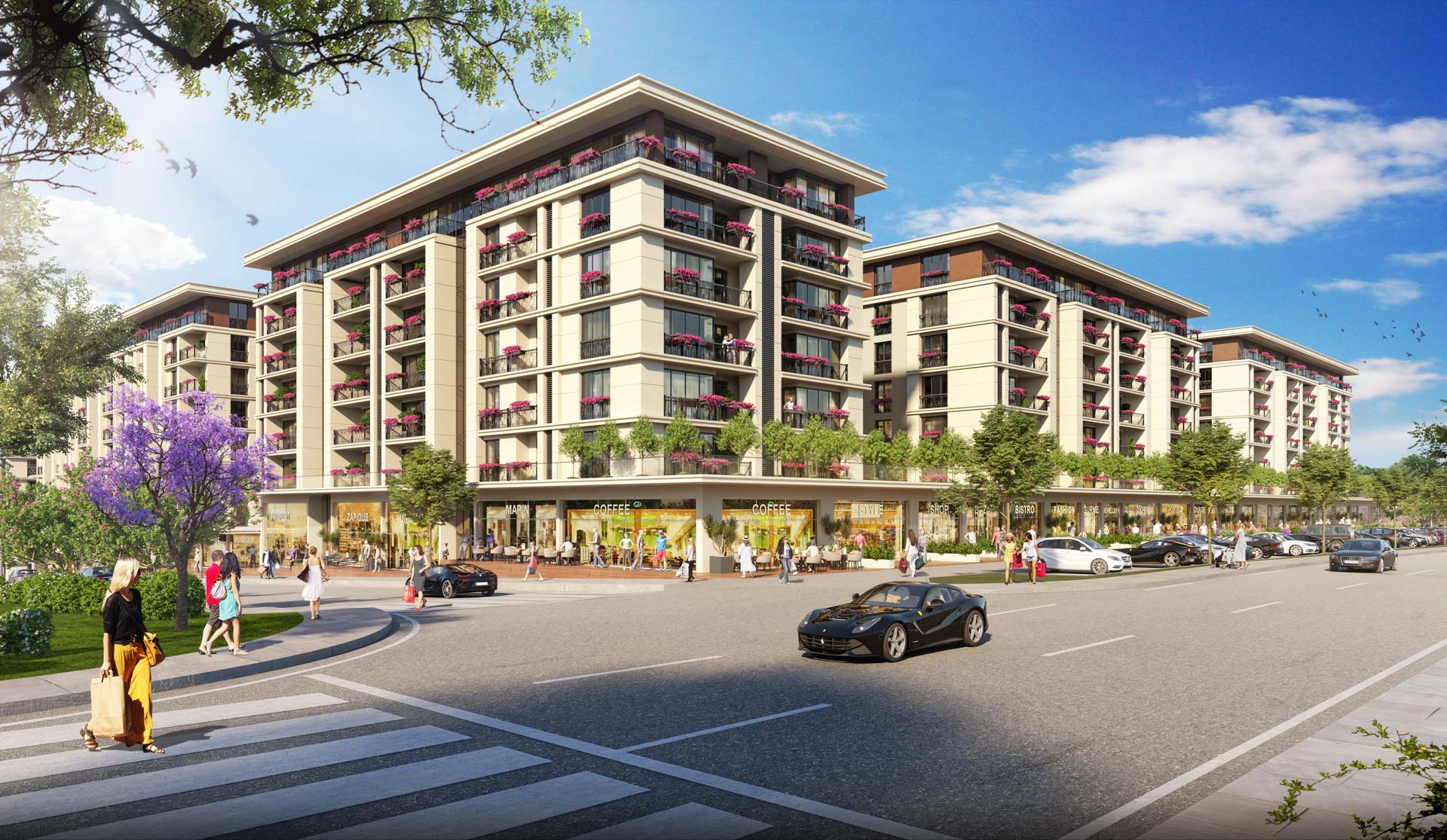 Istanbul Spa Aparments - Lake Views - Shopping and dining on-site