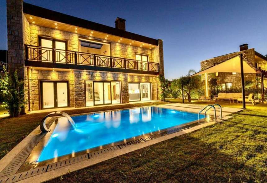 Yalikavak Luxury Villas - Newly Built - Detached stone villas