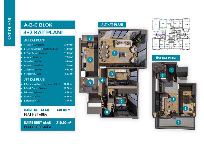 Image showcasing Istanbul Luxury Penthouses - Sea Views - Turkey Homes