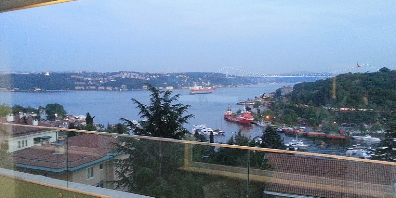 	 Istanbul Property For Sale Right By The Sea in Istinye - views from Balcony
