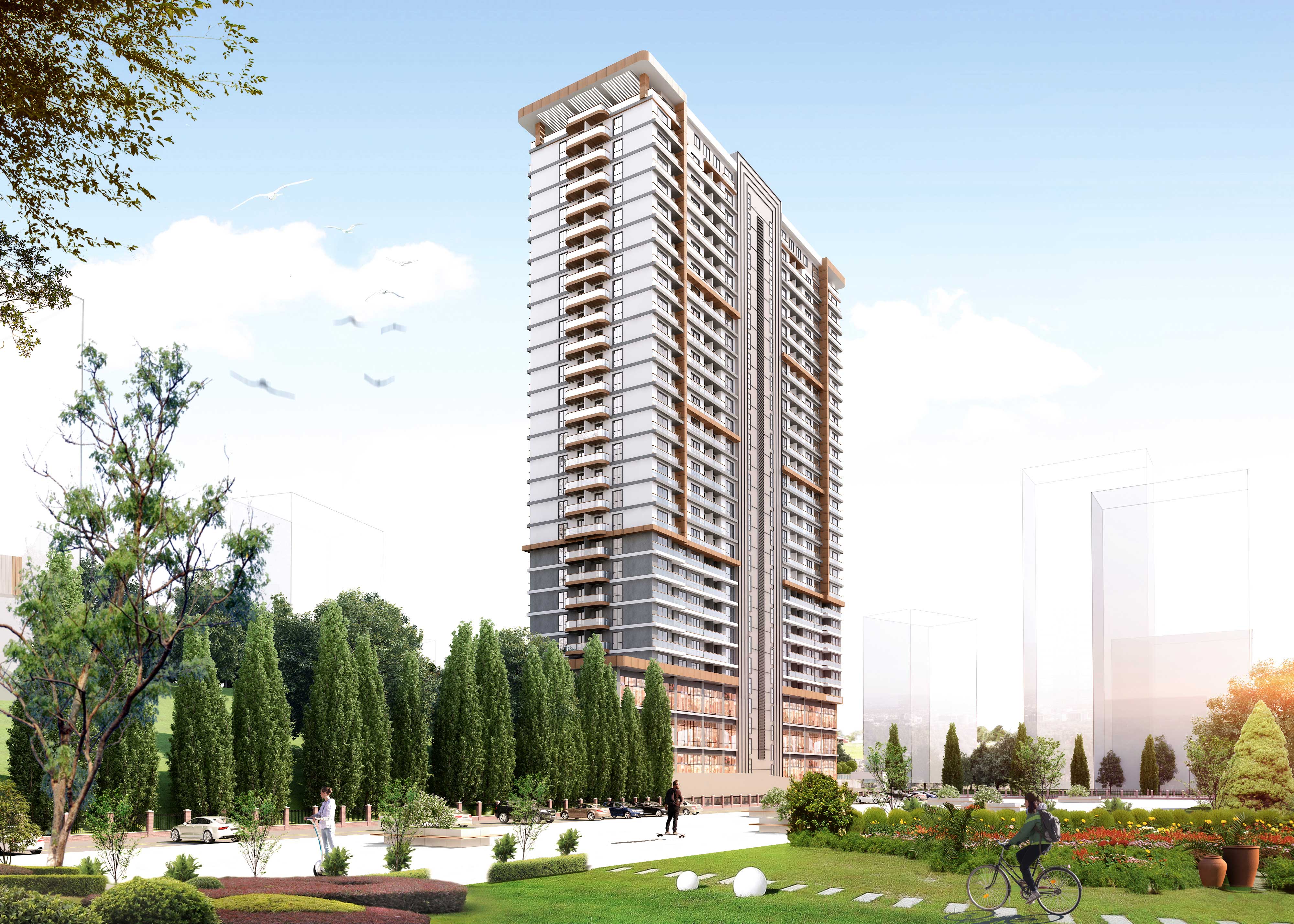 Off-Plan Luxury Istanbul Apartments - Nature views