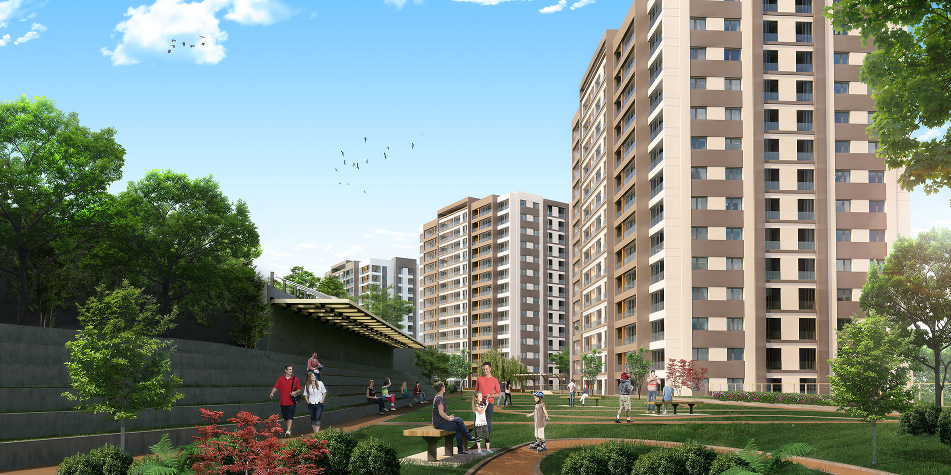 	 Properties For Sale In Istanbul Turkey - Complex view