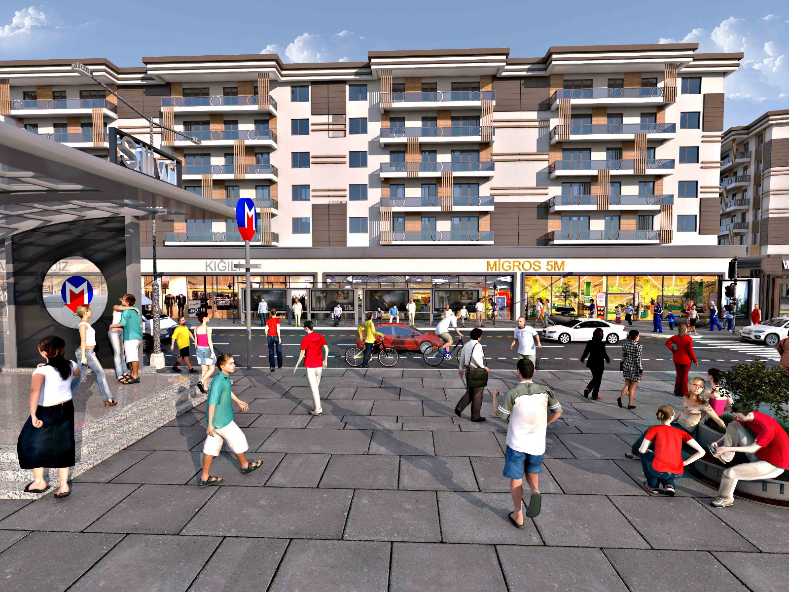 European Istanbul Luxury Apartments - Silivri - Next to the Metro Station