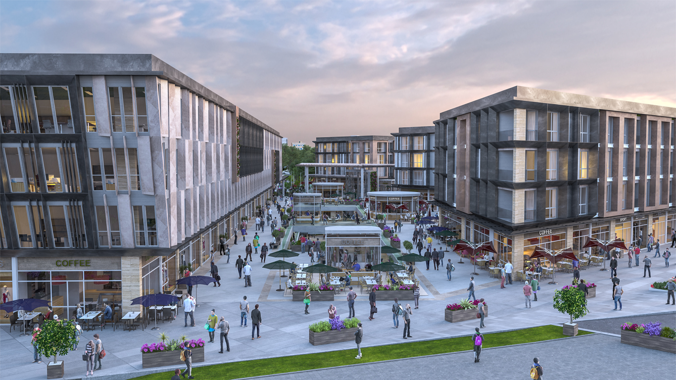 Istanbul Luxury Investment Apartments - Residential, office and shopping complex