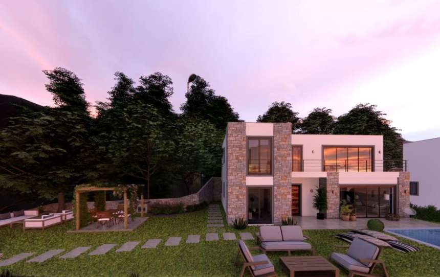 Sea View 4-Bed Gumusluk Villas - Large private gardens