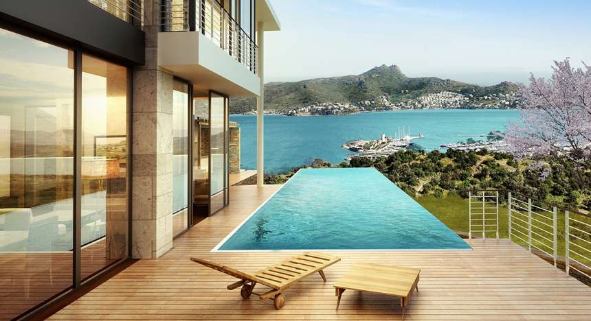 Yalikavak Villa - Overlooking The Marina - Sea and marina views