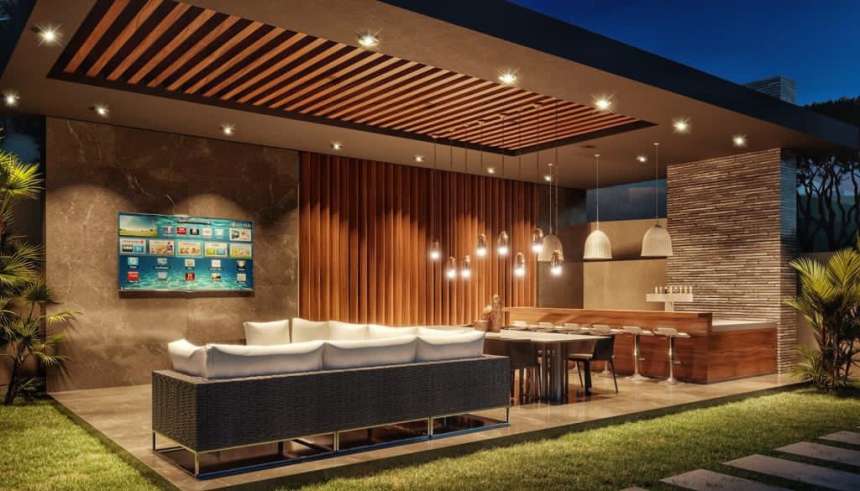 Yalikavak Villa - Overlooking The Marina - Outdoor living area