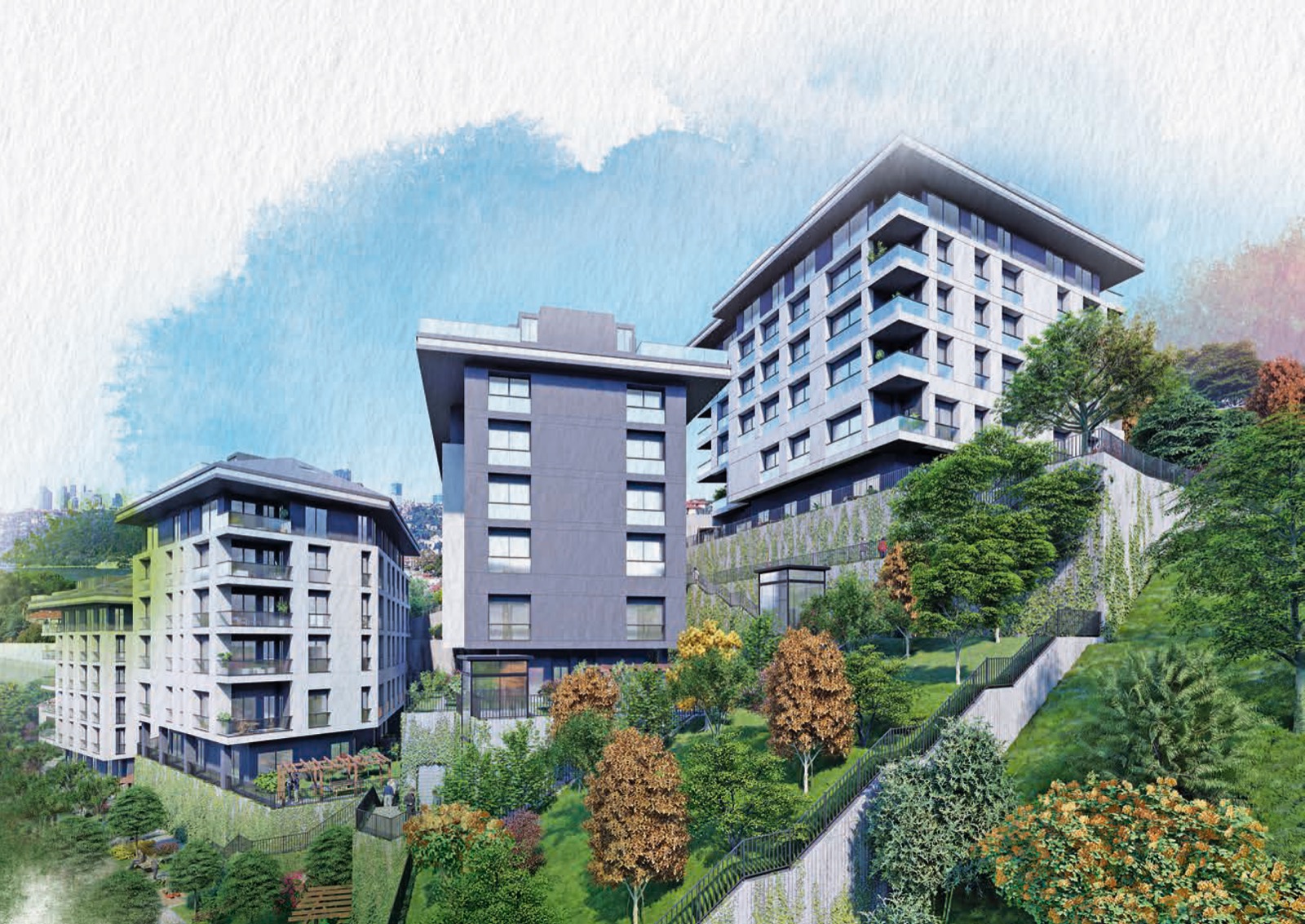 Asian Istanbul Apartments - Sea Views - Elevated location