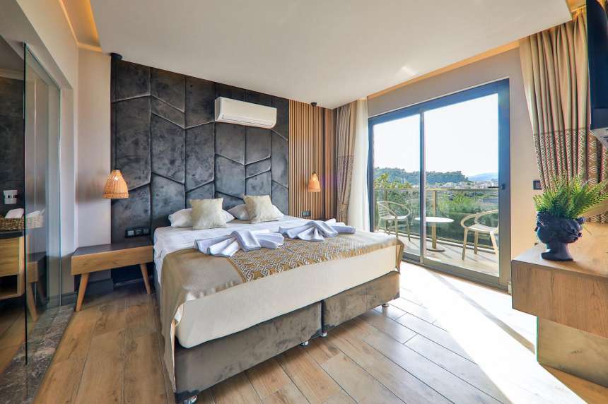 Luxury Calis Spa Villas - Fethiye - 3 spacious double bedrooms