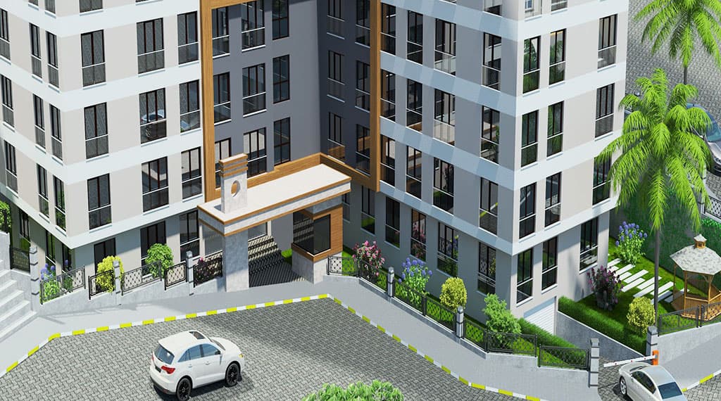 City Centre Istanbul Apartments - Off-Plan - Secure gated complex