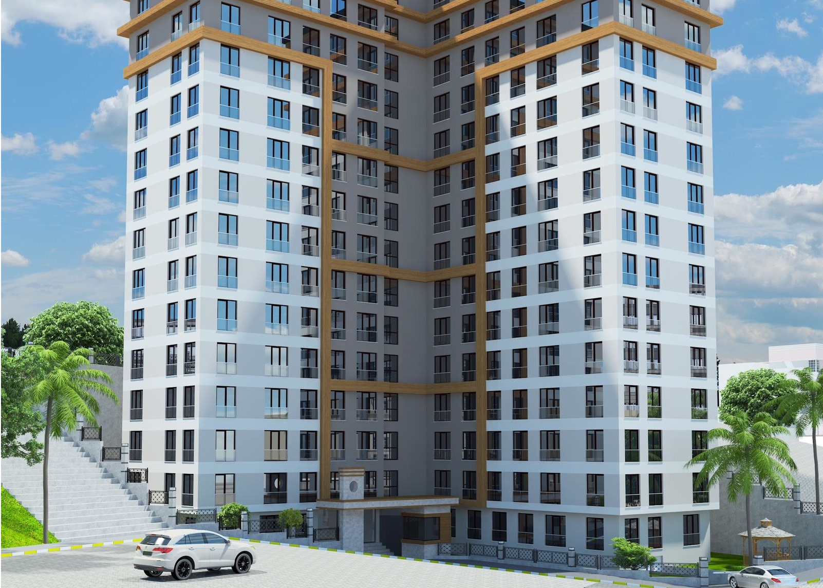 City Centre Istanbul Apartments - Off-Plan - One apartment block