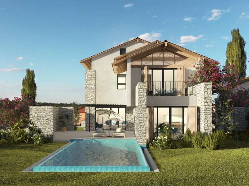New Traditional Ovacik Villas - Off-Plan - Infinity swimming pools
