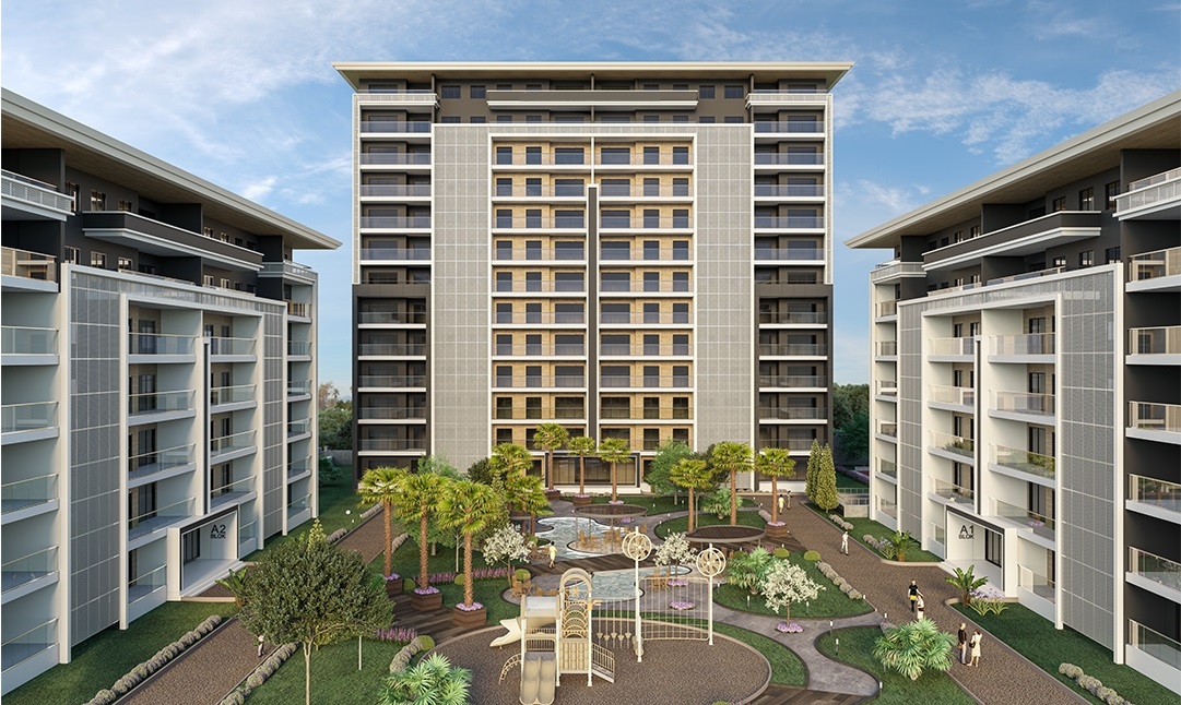 Luxury Istanbul Apartments - Off-Plan - Three apartment blocks