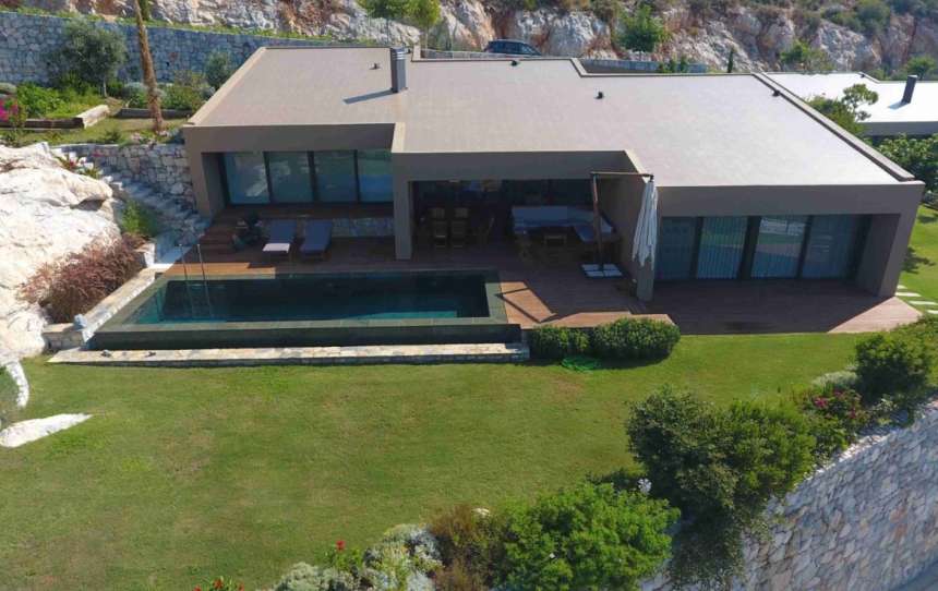 Beach Villa in Bodrum For Sale - Modern Bodrum property