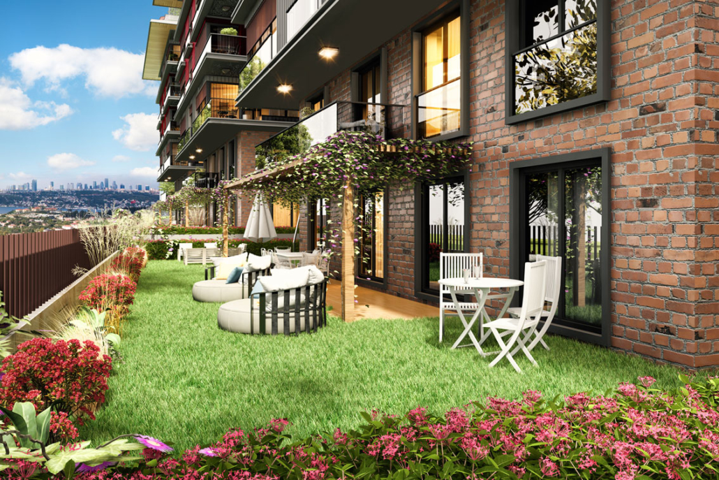 Asian Istanbul Ultra Luxury Apartments - Garden terrace apartments