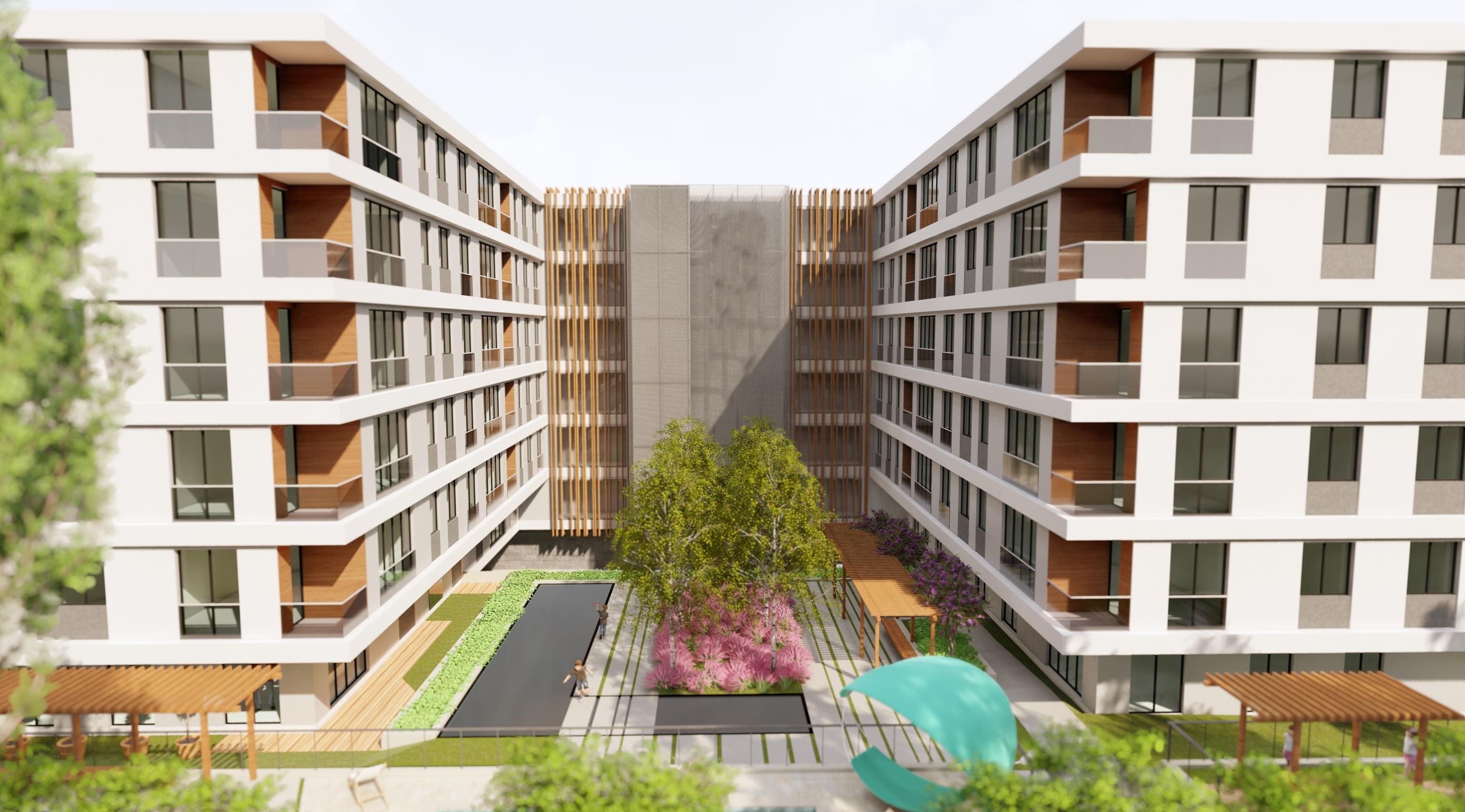 Istanbul Apartments - Near The New Canal - Low-rise complex