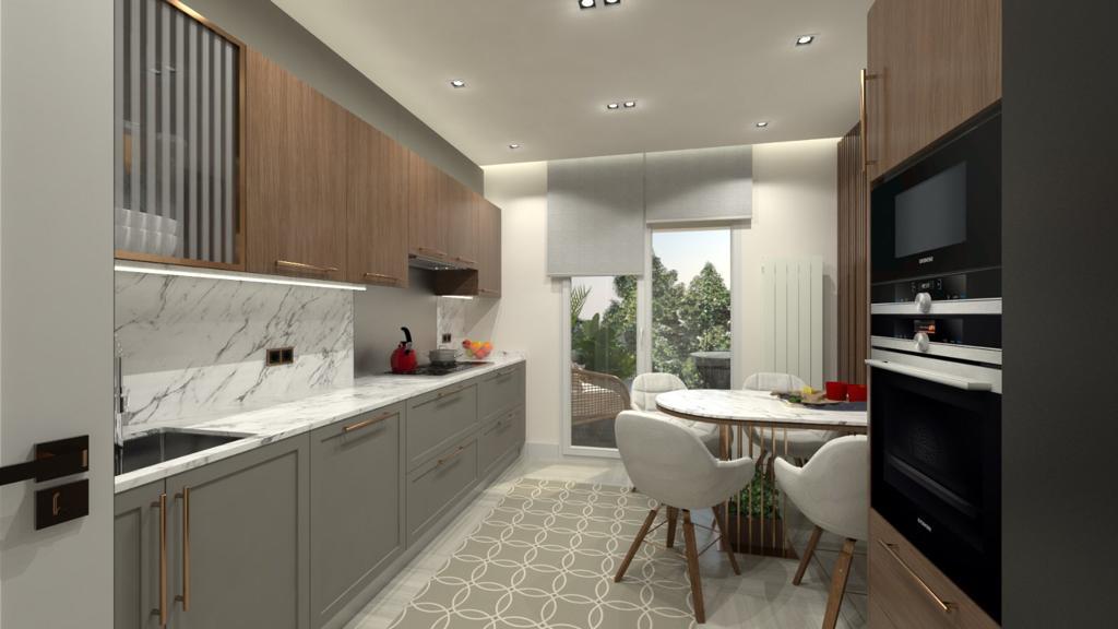 Istanbul Sea View Smart Homes - Modern fitted kitchens