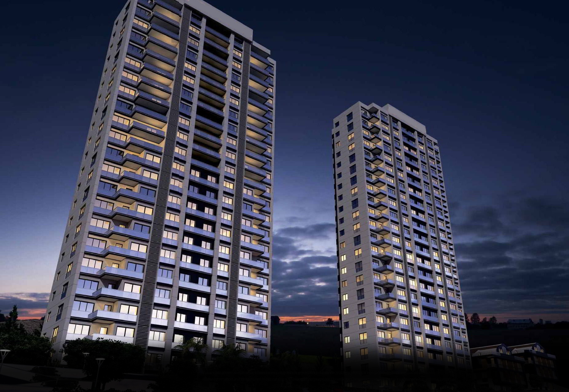 Istanbul Sea View Apartments - Anatolian Side - Two apartment blocks