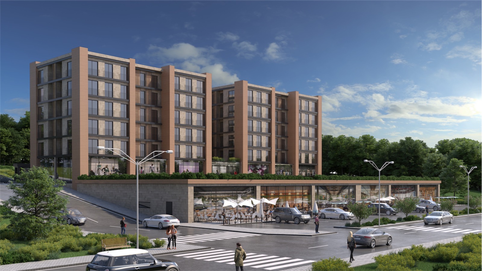 Istanbul Airport Apartments - Turnkey - Shopping and dining on-site