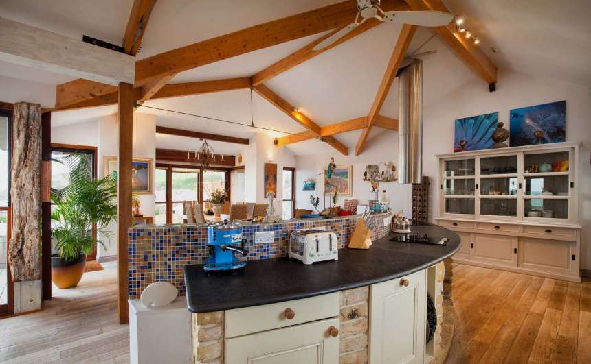 Nordic Influence Faralya Bungalow - Off-Plan - Beamed ceiling