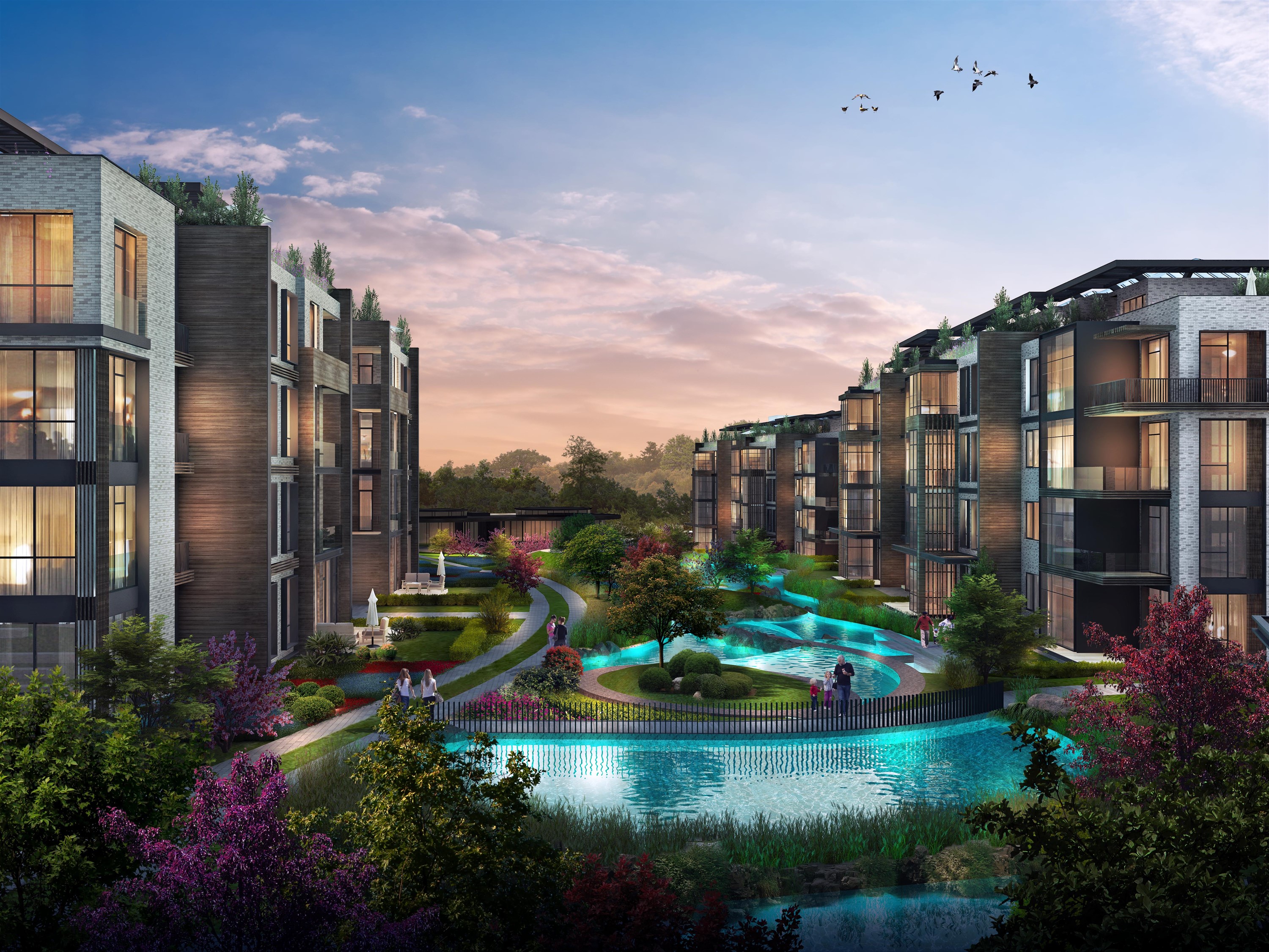 Lake View Apartments - Istanbul Asia - Low-rise complex